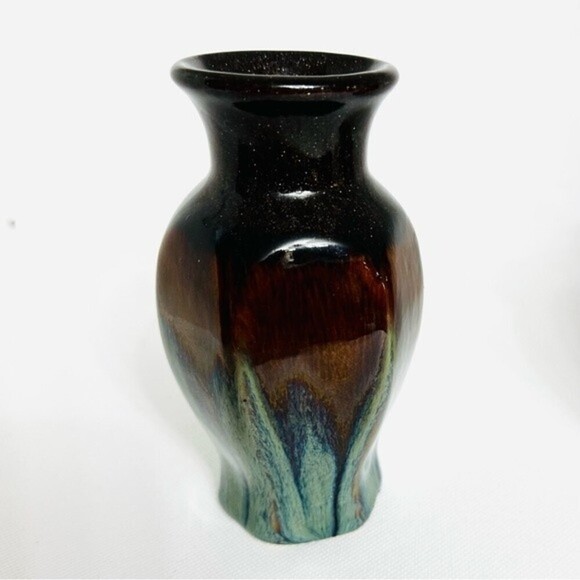 Hosley‎ Pottery Drip Glazed Vases - Picture 5 of 11